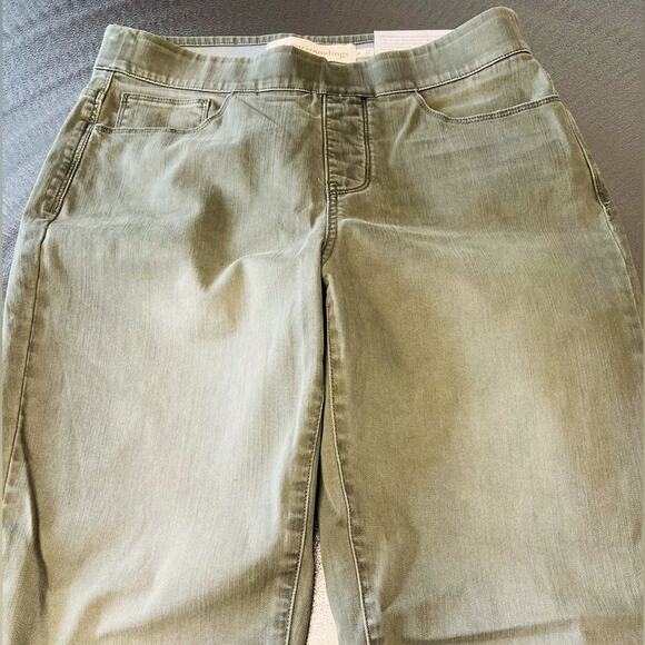 Soft Surroundings- pull-on straight leg pants - Picture 4 of 5